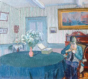 Impasto Gallery: Interior (oil on canvas)