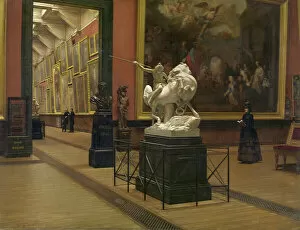 Galleries Gallery: The Interior of the Old Museum, 1886 (oil on canvas)
