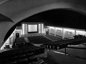 Interior of Pereire Palace Cinema, Paris, c.1930 (b / w photo)