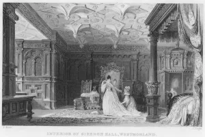 Thomas (after) Allom Gallery: Interior of Sizergh Hall, Westmorland (engraving)