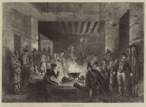 Interior of a Spanish Country Inn (engraving) Interior of a Spanish Country Inn (engraving)