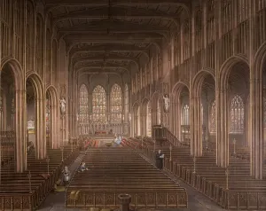 Interior of St. Michael's Church, Coventry, 1862 (oil on canvas) Interior of St. Michael's Church, Coventry, 1862 (oil on canvas)