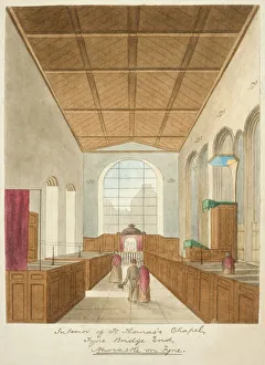 Interior of St Thomas Chapel, Tyne Bridge End, Newcastle upon Tyne Interior of St Thomas Chapel, Tyne Bridge End, Newcastle upon Tyne