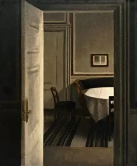 Artist Danish Gallery: Interior, Strandgade 30, 1904 (oil on canvas)