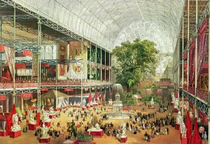 Interior View of Crystal Palace during the Great Exhibition of 1851 Interior View of Crystal Palace during the Great Exhibition of 1851