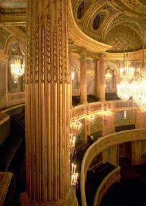 Interior view of the Opera House looking towards the Royal Box Interior view of the Opera House looking towards the Royal Box