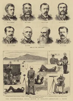 The International Rifle Match in Ireland, Americans v Irish (engraving) The International Rifle Match in Ireland, Americans v Irish (engraving)