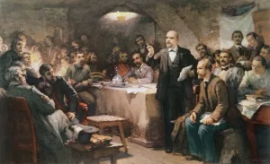 The Intervention of Vladimir Lenin (1870-1924) at the 2nd Congress of the R.S.D.R.P The Intervention of Vladimir Lenin (1870-1924) at the 2nd Congress of the R.S.D.R.P
