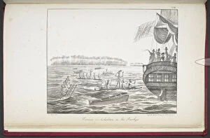 English School Gallery: Interview with the inhabitants of the Penrhyn Islands, from 'Vues et paysages des régions équinoxiales