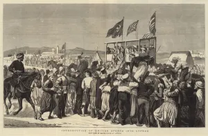 Introduction of British Sports into Cyprus (engraving) Introduction of British Sports into Cyprus (engraving)