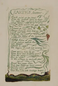 Introduction, plate 33 from Songs of Experience, 1794 (relief Introduction, plate 33 from Songs of Experience, 1794 (relief