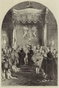 The Investiture of the Emperor of the French with the Order of the Garter The Investiture of the Emperor of the French with the Order of the Garter