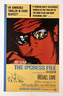 English Text Gallery: The Ipcress File, 1965 (colour lithograph)
