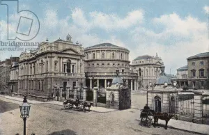 Central Library Gallery: Ireland: The National Library of Ireland, and Science and Art Museum, Dublin (coloured photo)