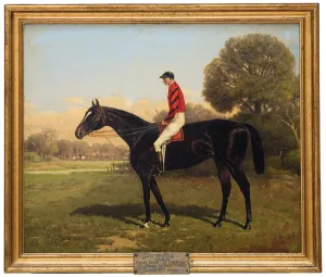 Iroquois with Fred Archer, winner of the Epsom Derby, St Iroquois with Fred Archer, winner of the Epsom Derby, St