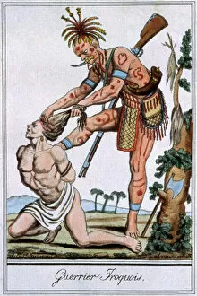 Iroquois Warrior. 1810 (engraving)