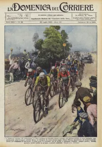 Car Motor Gallery: The Italian champions participating in the Cycling Tour of France have animated with great energy