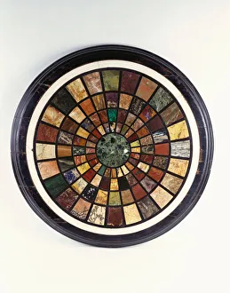 An Italian specimen marble table top, 19th century (marble) An Italian specimen marble table top, 19th century (marble)