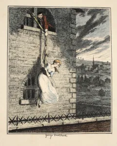 Jack Sheppard in company with Edgeworth Bess, escaping from Clerkenwell Prison Jack Sheppard in company with Edgeworth Bess, escaping from Clerkenwell Prison