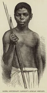 Jacko, Lieutenant Cameron's African Servant (engraving) Jacko, Lieutenant Cameron's African Servant (engraving)