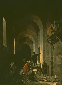 Jacques de Stella (1596-1657) in Prison, 1810 (oil on canvas) Jacques de Stella (1596-1657) in Prison, 1810 (oil on canvas)
