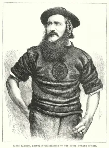 James Parsons, Deputy-Superintendent of the Royal Humane Society (engraving) James Parsons, Deputy-Superintendent of the Royal Humane Society (engraving)