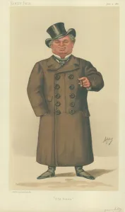 James Selby, Old Times, 12 June 1886, Vanity Fair cartoon (colour litho) James Selby, Old Times, 12 June 1886, Vanity Fair cartoon (colour litho)