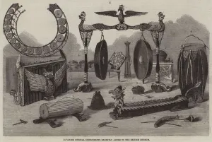 Javanese Musical Instruments recently added to the British Museum (engraving) Javanese Musical Instruments recently added to the British Museum (engraving)