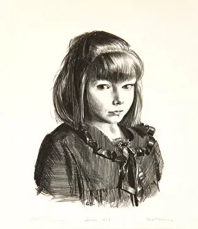 Children's Portraits: 20th Century Gallery: Jean 1923, 1923 (litho)