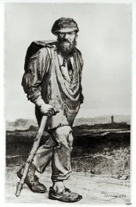 Jean Valjean, illustration from Les Miserables by Victor Hugo (1802-85) 1862 Jean Valjean, illustration from Les Miserables by Victor Hugo (1802-85) 1862