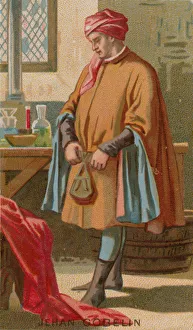 Jehan Gobelin, 15th Century French dyer (chromolitho) Jehan Gobelin, 15th Century French dyer (chromolitho)