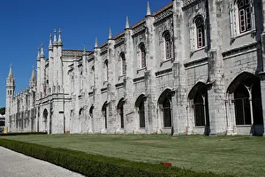 The Jeronimos Monastery or Hieronymites Monastery, a former monastery of the Order of The Jeronimos Monastery or Hieronymites Monastery, a former monastery of the Order of