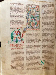 Jesse's tree. Miniature manuscript 'Lectiaire de Citeaux', 1109 Jesse's tree. Miniature manuscript 'Lectiaire de Citeaux', 1109