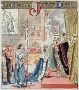 Joan of Arc takes part in the coronation ceremony of Charles VII in Reims on 17 July 1429 Joan of Arc takes part in the coronation ceremony of Charles VII in Reims on 17 July 1429