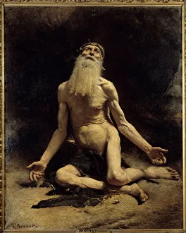 Job Painting by Leon Bonnat (1833-1922) 1880 Sun. 1, 61x1, 29m. Bayonne, Bonnat Museum Job Painting by Leon Bonnat (1833-1922) 1880 Sun. 1, 61x1, 29m. Bayonne, Bonnat Museum