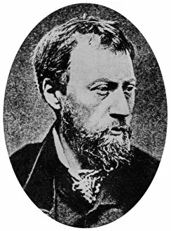 Johan Barthold Jongkind, 1862 (b/w photo)