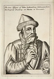 John Guttemberg, from Mechanick Exercises: or The Doctrine of Handy-Works applied to John Guttemberg, from Mechanick Exercises: or The Doctrine of Handy-Works applied to