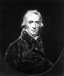 John Hoppner Esq, RA, engraved by Charles Turner, 1805 (engraving) (b/w photo) John Hoppner Esq, RA, engraved by Charles Turner, 1805 (engraving) (b/w photo)