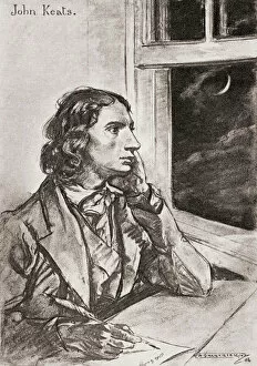 Wilfred Gabriel de Glehn Gallery: John Keats, 1906 (litho)