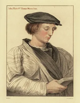 Only One Person Gallery: John More, aged 19, son of Sir Thomas More., 1812 (engraving)