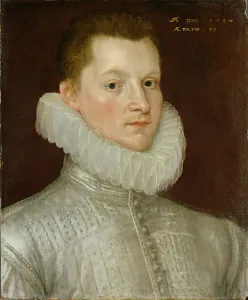 John Smythe of Ostenhanger (now Westenhanger) Kent, 1579 (oil on panel) John Smythe of Ostenhanger (now Westenhanger) Kent, 1579 (oil on panel)