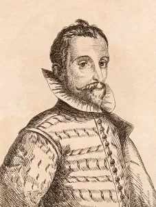 Joris Hoefnagel, illustration from 75 Portraits Of Celebrated Painters From Joris Hoefnagel, illustration from 75 Portraits Of Celebrated Painters From