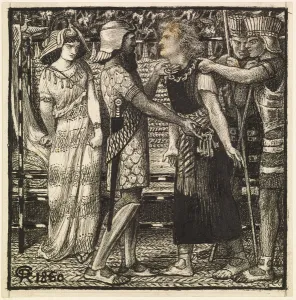 Joseph accused Before Potiphar (Finished Composition), 1860 (pen & ink on paper) Joseph accused Before Potiphar (Finished Composition), 1860 (pen & ink on paper)