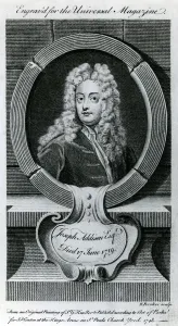 Joseph Addison, Esquire (1672-1719) Illustration for the Universal Magazine, 1748 Joseph Addison, Esquire (1672-1719) Illustration for the Universal Magazine, 1748