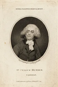 Joseph Shepherd Munden (1758-1832), English comedian, actor and , 1769 (engraving) Joseph Shepherd Munden (1758-1832), English comedian, actor and , 1769 (engraving)