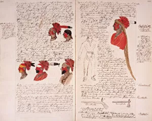 Journal of Prince Maximilian of Wied, 1832-34 (ink and w / c on paper)