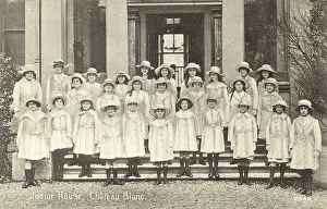 Junior House, Chateau Blanc School, Hayling Island, Hampshire (b/w photo) Junior House, Chateau Blanc School, Hayling Island, Hampshire (b/w photo)