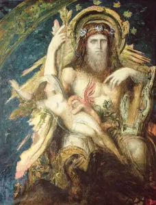 Jupiter and Semele (oil on canvas) Jupiter and Semele (oil on canvas)