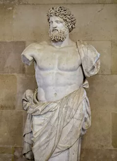Zeus Gallery: Jupiter of Versailles, 2nd century (marble)