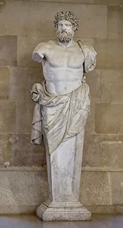 Zeus Gallery: Jupiter of Versailles, 2nd century (marble)